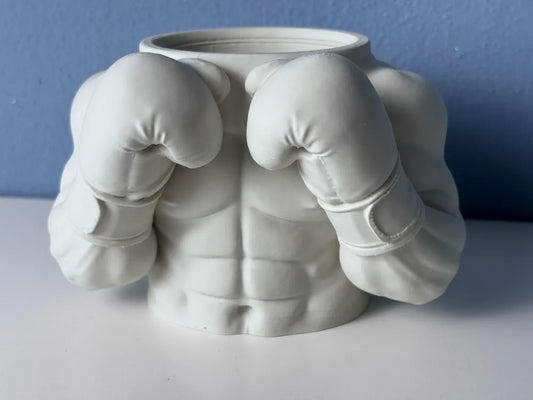 Il Campione: Home Decor Portapenne Busto da Pugile