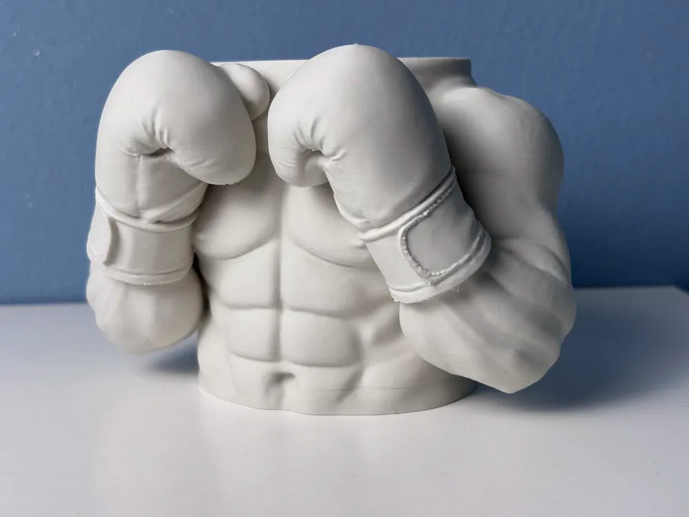 Il Campione: Home Decor Portapenne Busto da Pugile